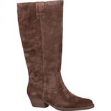 Nelson - Hoge Laarzen - Suède - Dames - Gevoerd met Fleece