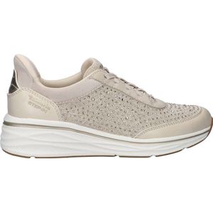 Tamaris - Sneakers - Ecru - Met Strass