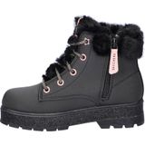 Skechers - Street Glitz - Enkellaarsjes - Imitatieleer - Met Rits- en Vetersluiting