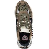 Kaotiko - Detroit Glam - Lage Sneakers - Leer en Suède