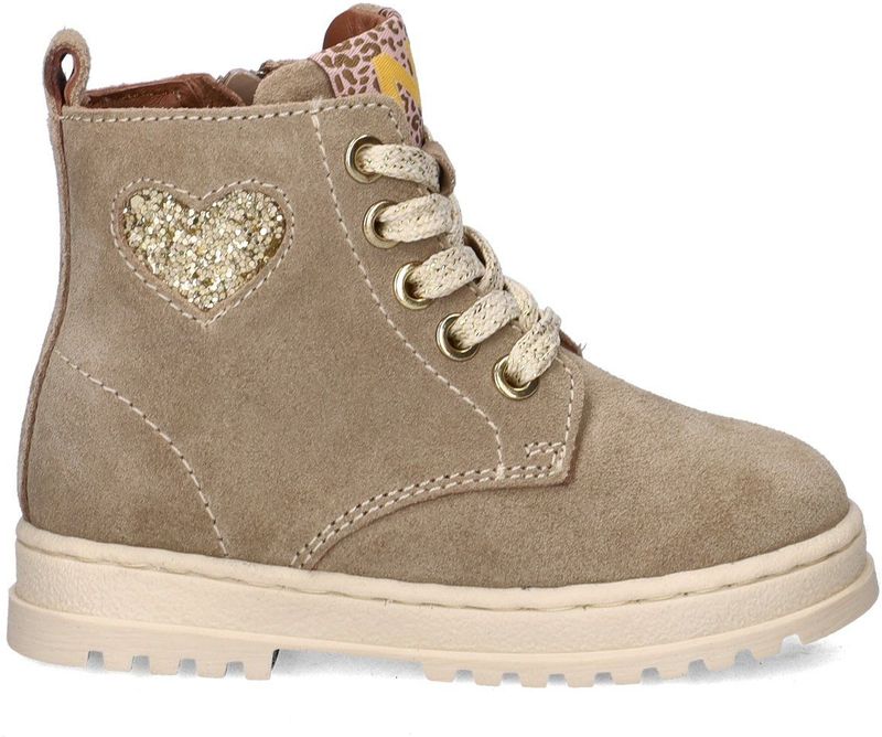 Nelson - Kids - Veterboots - Suède - Gevoerd met Leer