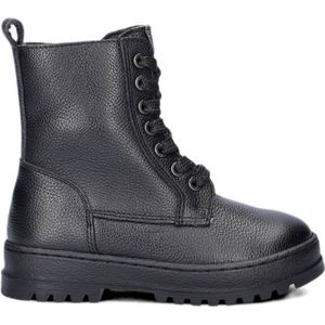 Nelson - Kids - Veterboots - Stevig Leer - Gevoerd met Textiel