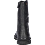 Nelson - Veterboots - Zwart - Leer - Gevoerd met Textiel