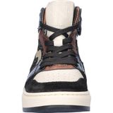 Nelson - Kids - Hoge Sneakers - Leer en Imitatieleer