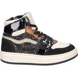 Nelson - Kids - Hoge Sneakers - Leer en Imitatieleer