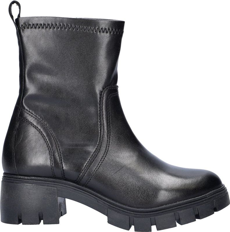 Nelson - Rits- & Gesloten Boots - Leer - Dames - Zwart