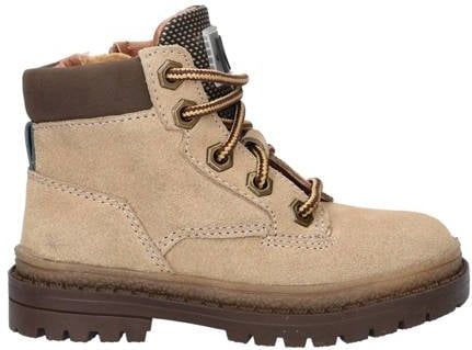 Nelson - Kids - Veterboots - Suède - Imitatieleer - Uitneembaar Voetbed