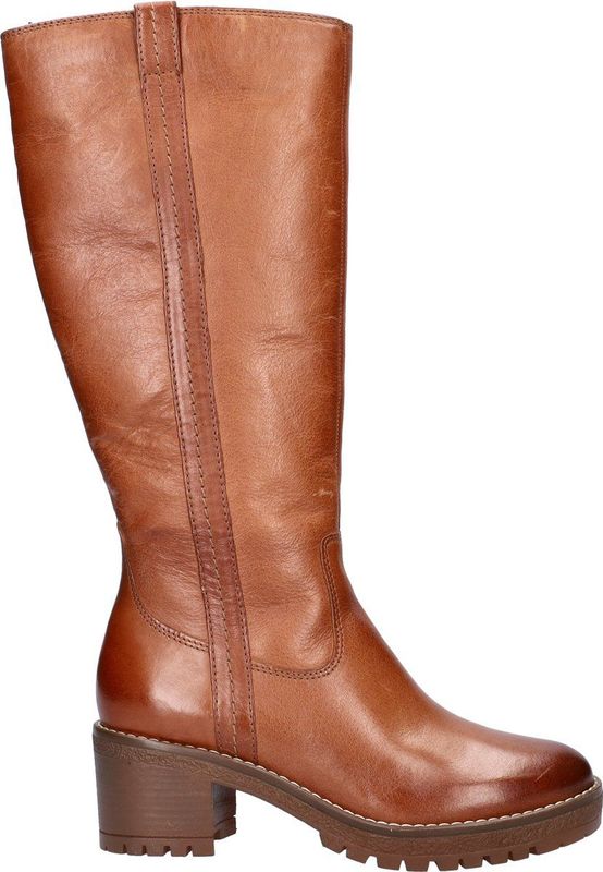 Nelson - Hoge Laarzen - Leer - Gevoerd met Fleece - Knielaarzen