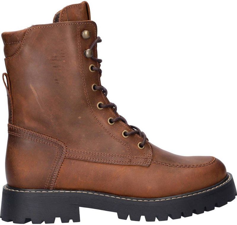 Nelson - Veterboots - Gewaxt Leer - Dames