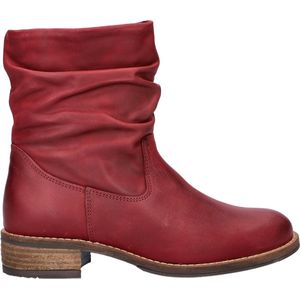 Nelson - Biker Boots - Bordo - Rustiek Gewaxt Leer - Maat 38
