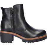 Nelson - Rits- & Gesloten Boots - Dames - Leer - Gevoerd met Fake-Fur