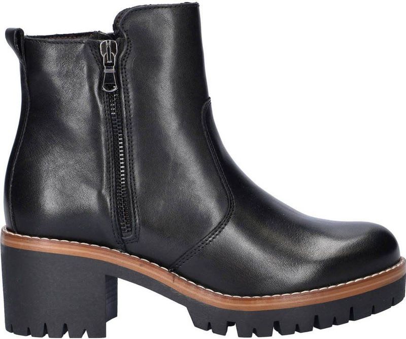 Nelson - Rits- & Gesloten Boots - Dames - Leer - Gevoerd met Fake-Fur