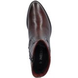 Nelson - Biker Boots - Zwart - Leer - Gevoerd met Fake Fur