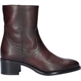 Nelson - Biker Boots - Zwart - Leer - Gevoerd met Fake Fur