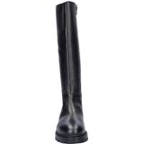 Nelson - Hoge Laarzen - Dames - Leer - Gevoerd met Textiel - Knielaarzen