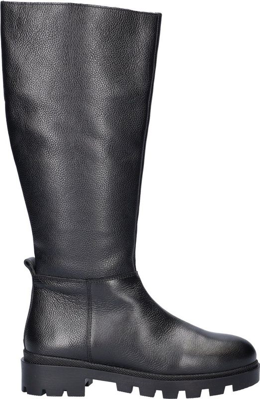 Nelson - Hoge Laarzen - Dames - Leer - Gevoerd met Textiel - Knielaarzen