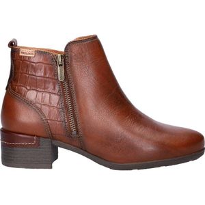 Pikolinos - Enkellaarsjes - Cognac - Leren