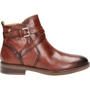 Pikolinos - Puertollano - Leren Enkellaarsjes - Cognac