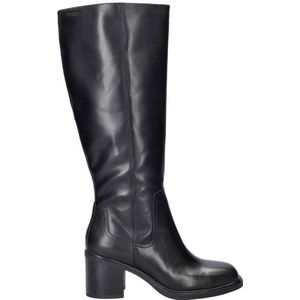 Vagabond - Hoge Laarzen - Zwart - Leren - Knielaarzen