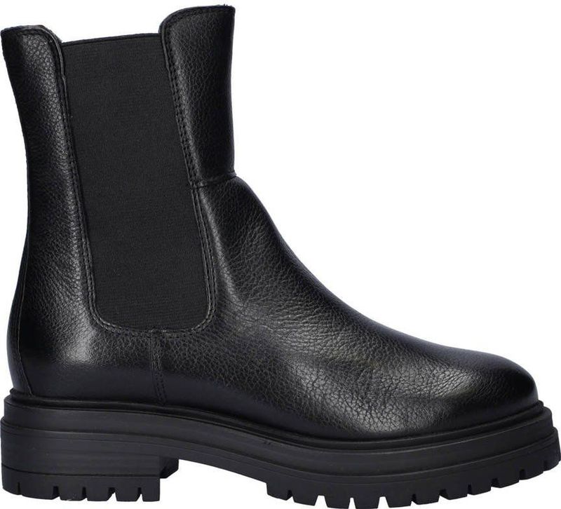 Nelson - Chelsea Boots - Zwart - Dames - Leer