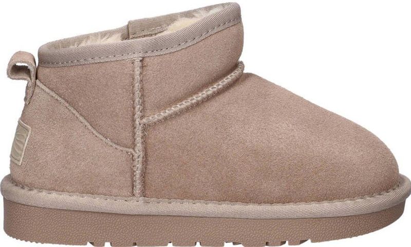 Nelson - Kids - Gevoerde Boots - Suède - Rubberen Loopzool