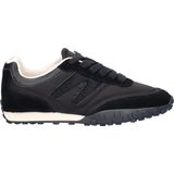 Nelson - Lage Sneakers - Dames - Textiel met Suède en Ponyhaar Details