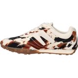 Nelson - Lage Sneakers - Koeienprint - Ponyhaar - Dames