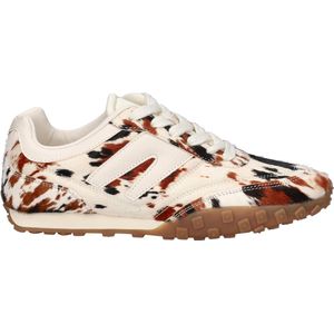 Nelson - Lage Sneakers - Koeienprint - Ponyhaar - Dames