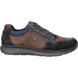 Ara - Benjo GTX - Nubuck Sneakers - Bruin/Blauw