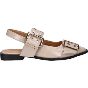 Nelson - Slingback - Zwart - Lak - Imitatieleer