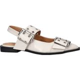 Nelson - Slingback - Zwart - Lak - Imitatieleer