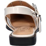 Nelson - Slingback - Zwart - Lak - Imitatieleer