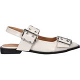 Nelson - Slingback - Zwart - Lak - Imitatieleer