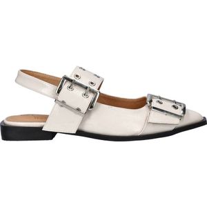 Nelson - Slingback - Zwart - Lak - Imitatieleer