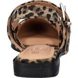 Nelson - Slingback Loafers - Imitatiesuède - Platte Zool - Gesp