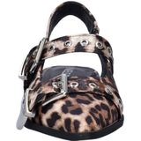Nelson - Slingback Ballerina - Panterprint - Dames Instappers