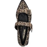 Nelson - Loafers - Panterprint - Beige/Zwart