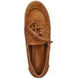 Nelson - Bootschoenen - Leer - Zwart - Flexibele Rubberen Zool