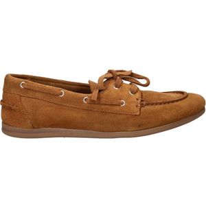 Nelson - Bootschoenen - Leer - Zwart - Flexibele Rubberen Zool