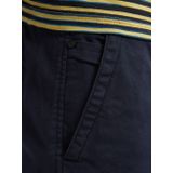 Chino Korte Broek - Trekkoord - Katoen - Steekzakken - Achterzakken