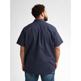 Overhemd - Korte Mouwen - Linnen/Katoen - Regular Fit