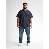 Overhemd - Korte Mouwen - Linnen/Katoen - Regular Fit