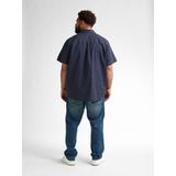 Overhemd - Korte Mouwen - Linnen/Katoen - Regular Fit