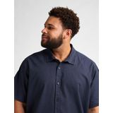 Overhemd - Korte Mouwen - Linnen/Katoen - Regular Fit