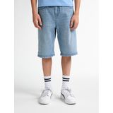 Jackson - Denim Short - Korte Broek - Slim Fit - Knoopsluiting - Ritsgulp - 79% Katoen