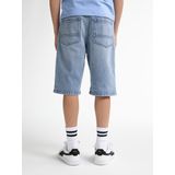 Jackson - Denim Short - Korte Broek - Slim Fit - Knoopsluiting - Ritsgulp - 79% Katoen