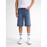 Petrol Industries - Lenox Loose Fit Denim Short - Blauw - Korte Broeken