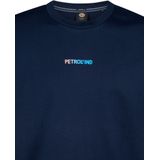 Petrol Industries - Logo T-shirt Palmsview - Zwart - Katoen en Elastaan - Korte Mouwen