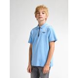 Petrol Industries - Chino Short Angler - Blauw - 97% Katoen 3% Elastaan