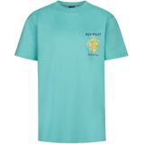 Petrol Industries - Backprint T-shirt - Groen - Korte Mouwen